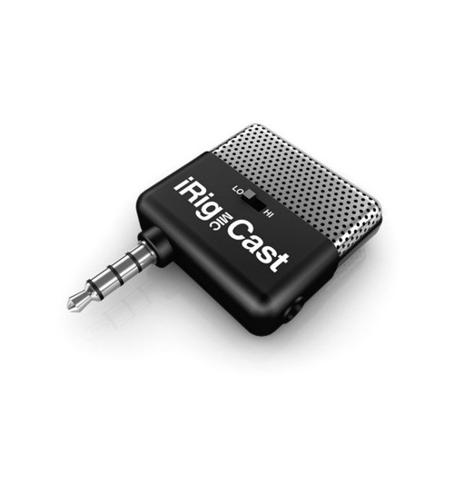 iRig Mic Cast Voice Recorder for iPhone, iPod touch, iPad